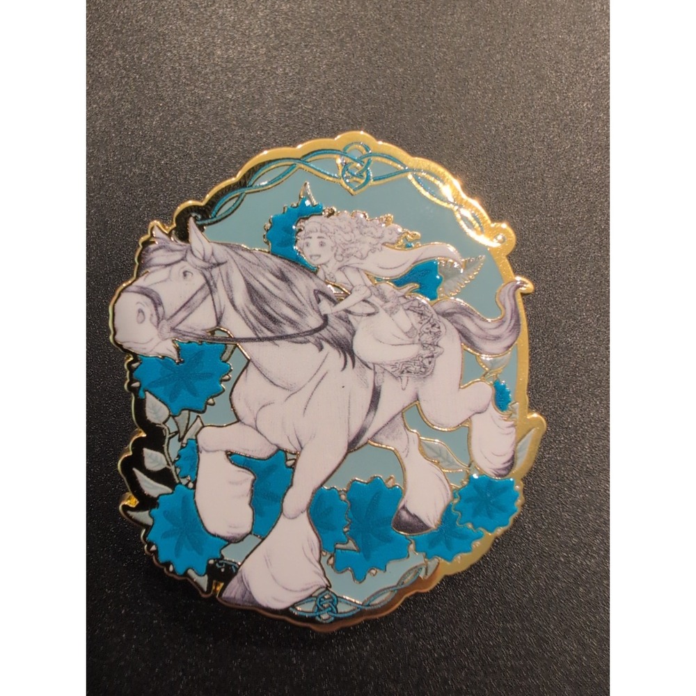 Monogram Disney Princess Pin Horse BoxLunch Brave - Merida